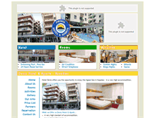 Tablet Screenshot of hoteldeniz.com